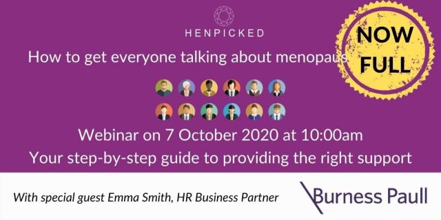 Menopause in the workplace webinars – join today! – Menopause in the ...